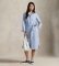 Buy Polo Ralph Lauren Blue cotton shirt dress with belt