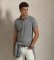 Comprar Polo Ralph Lauren Polo Custom Slim Fit de algodão macio cinza