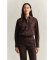 Comprar Gant Camisa de popelina clássica Relaxed Fit castanha