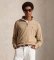 Comprare Polo Ralph Lauren Maglione a maglia con zip corta marrone