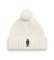 Køb Polo Ralph Lauren Ribstrikket hue med Polo Bear og pomponi cremehvid