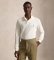 Acheter Polo Ralph Lauren Polo piqué Custom Slim Fit blanc cassé