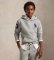 Köp Polo Ralph Lauren Munktröja med luva och Big Pony grå