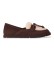 Buy UGG Dark brown Zora Loafer Leather Moccasins
