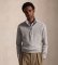 Comprare Polo Ralph Lauren Maglione in maglia di piqué e cotone grigio