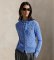 Comprare Polo Ralph Lauren Cardigan di cotone lavorato a trecce blu