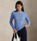 Comprare Polo Ralph Lauren Maglione di cotone lavorato a trecce blu
