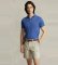 Köp Polo Ralph Lauren Slim fit-polo i mjuk bomull, blå