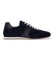 Kaufen Lauren Ralph Lauren Dani Sneaker aus Wildleder und Leder in Marineblau