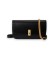 Comprar Polo Ralph Lauren Bolso cartera Polo ID de piel con cadena negro