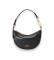 Comprar Polo Ralph Lauren Bolsa de couro meia-lua preta