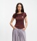 Comprar BOSS Camiseta Etine castanho escuro