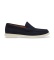 Comprare BOSS Mocassini in Pelle Sienne blu navy