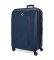 Movom Large suitcase Movom Riga Rigid navy blue -56x80x29cm