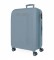 Movom Large suitcase Movom Riga Rigid light blue -56x80x29cm