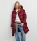 Acheter Pepe Jeans Manteau matelassé Lauren Long bordeaux