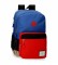 Pepe Jeans Pepe Jeans Dany Two Compartment Adaptive Backpack Blue -31x46x15cm