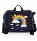 Movom Mallette pour enfants Movom Rainbow Always Smile avec 2 roues bleues multidirectionnelles -38x50x20cm