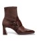 Kaufen Hispanitas Leder-Stiefeletten Atlanta braun