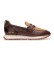 Comprare Hispanitas Mocassini in Pelle Sport Kansas marrone