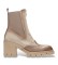 Comprar Hispanitas Botins de Pele Zurich taupe