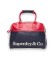 Comprar Superdry Bolso Heritage Retro GYM marino, rosa