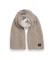 Køb Superdry Beige strikket flettemønstret tørklæde