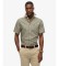 Buy Superdry City Cotton Linen shirt green