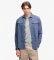 Köp Superdry Blå arbetsskjorta i herringbone