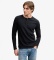 Buy Superdry Navy Waffle Henley T-Shirt