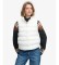 Acheter Superdry Gilet Entry Padded Snap blanc