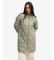 Buy Superdry Long Onion Quilt Liner khaki jacket