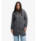Buy Superdry Gray Long Onion Quilt Liner padded jacket