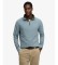 Buy Superdry Classic Essential half-zip sweatshirt in blue
