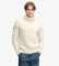 Comprar Superdry Jersey Jacob Cable Roll beige