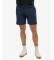 Kopen Superdry Korte broek Plain Marineblauw