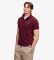 Köp Superdry Piqué Monogram Polo vinröd