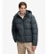 Köp Superdry Premium Check kavaj med luva i grönt