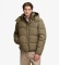 Nakup Superdry Rjava jakna s kapuco Premium Check