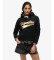 Comprare Superdry Felpa con cappuccio Super Athletics nera