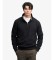 Comprar Superdry Sudadera con media cremallera Essential Serif Logo Half negro