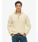 Comprar Superdry Moletom Preppy Cotton Cable Half bege