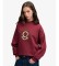 Kaufen Superdry Sweatshirt Crest Loose bordeauxrot