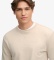 Buy Superdry Beige Slub Waffle Long Sleeve T-Shirt