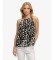 Buy Superdry Beach black strappy top
