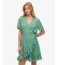Comprar Superdry Vestido Wrap verde