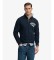Buy Superdry Blue Vintage Athletic Half Zip Sweatshirt