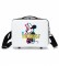 Joumma Bags ABS Toilet Bag Be Yourself Minnie white -29x21x15cm