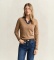 Kaufen Gant Strickpullover mit Zopfmuster in Khaki