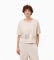 Comprar A|X Armani Exchange Camiseta cropped beige